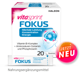 Vitasprint Fokus  Die Powerformel ohne Koffein*